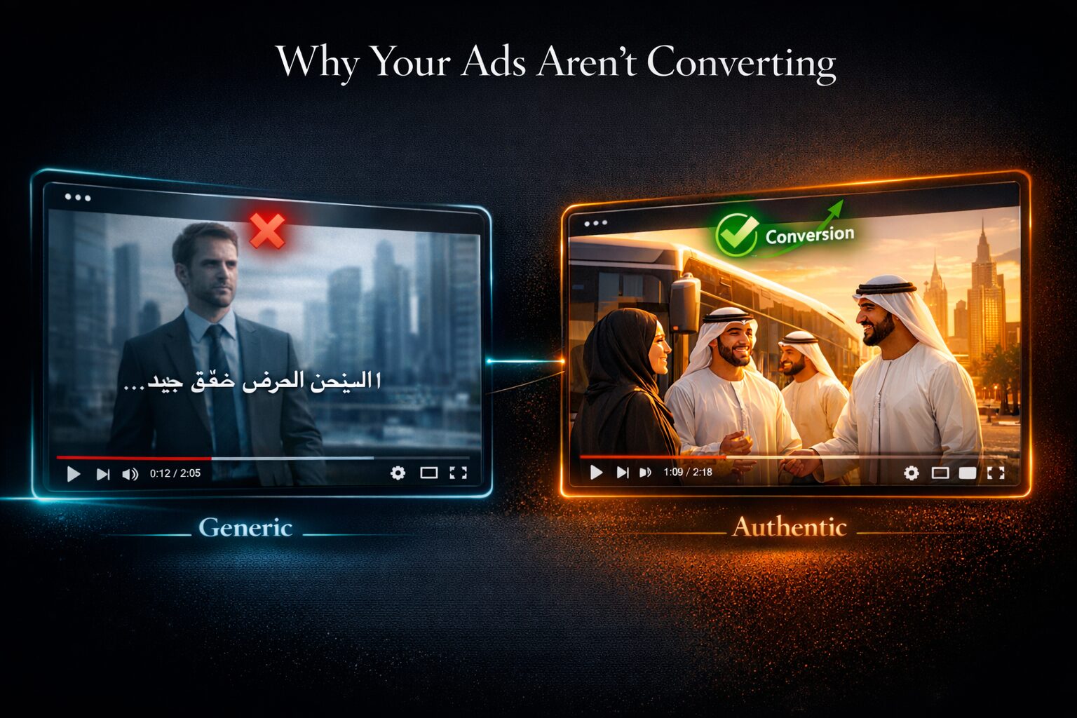 Why Your Creative Video Ads Aren’t Converting in the Gulf Market